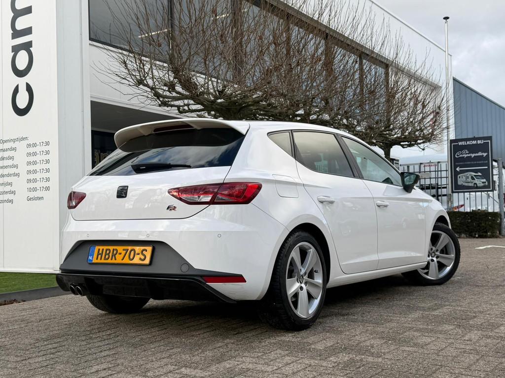 Seat Leon 1.8 TSI FR l AMBIENT l LEDER l CRUISE l CLIMA, Voorwielaandrijving, Gebruikt, 4 cilinders, Leder en Stof