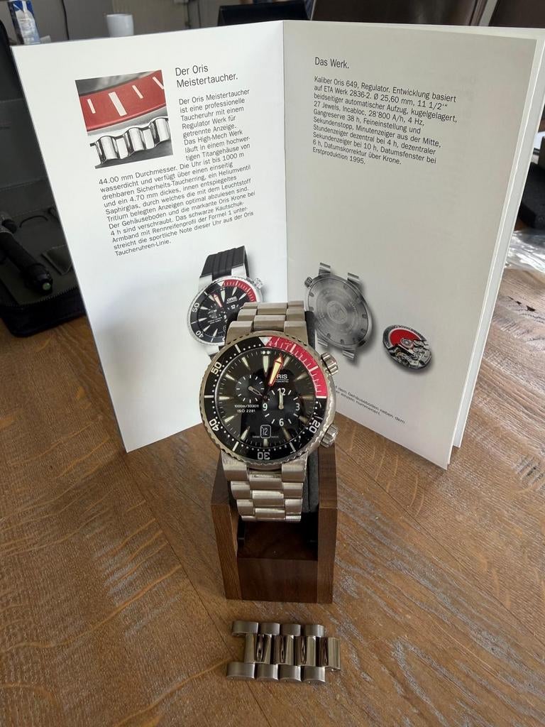 Oris Meistertaucher, Overige merken, Overige materialen, Polshorloge, Overige materialen