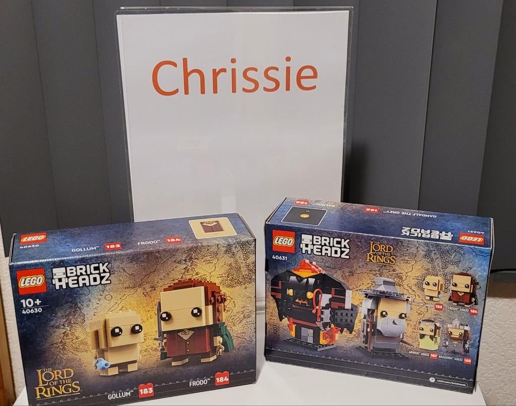 Lego Brickheadz Lord of the Rings 40630 en 40631, Ophalen, Nieuw