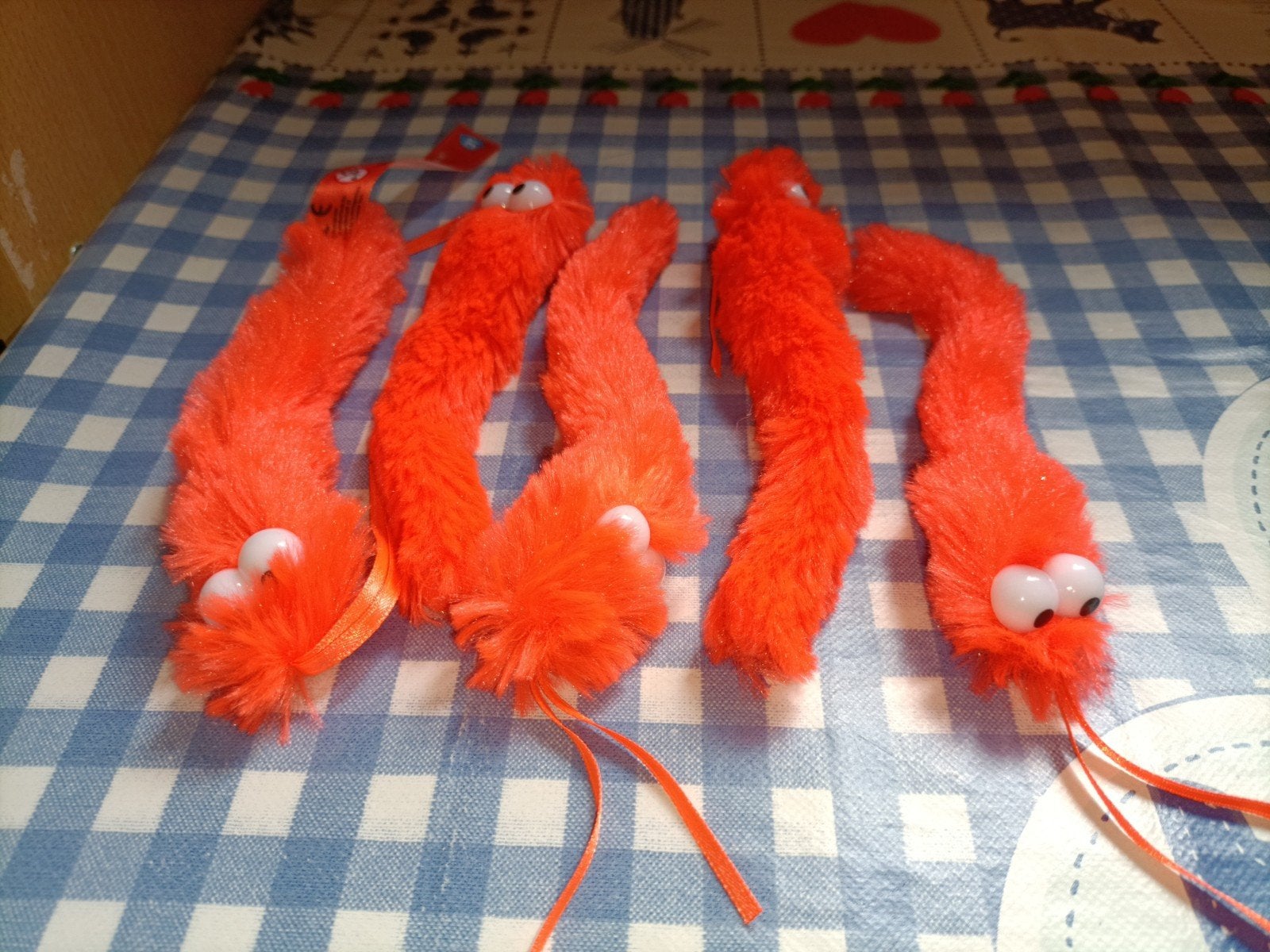 5 oranje beesies beesie Albert Heijn. Katten zijn er dol op, Ophalen of Verzenden