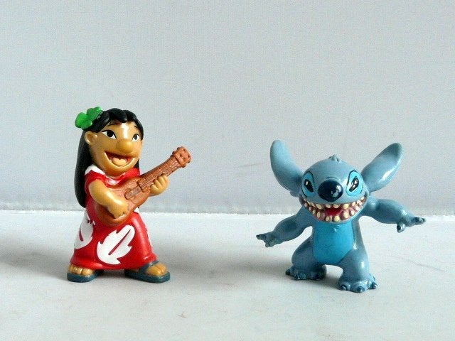 McDonalds 2002 # Lilo en Stich  foto's, Ophalen of Verzenden, Overige figuren, Zo goed als nieuw, Beeldje of Figuurtje