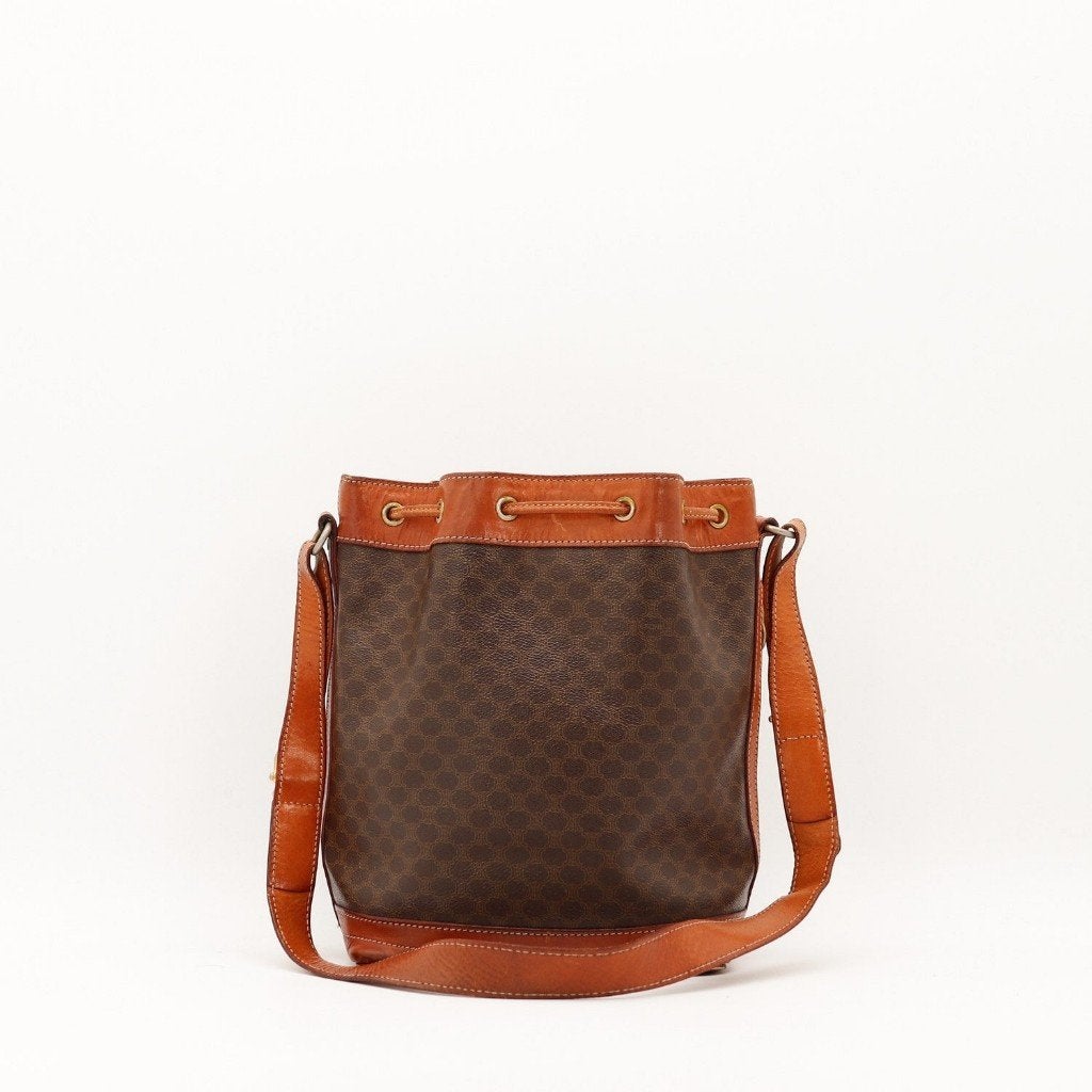 Céline Macadam Buideltas handtas, Verzenden, Gebruikt, Bruin, Handtas