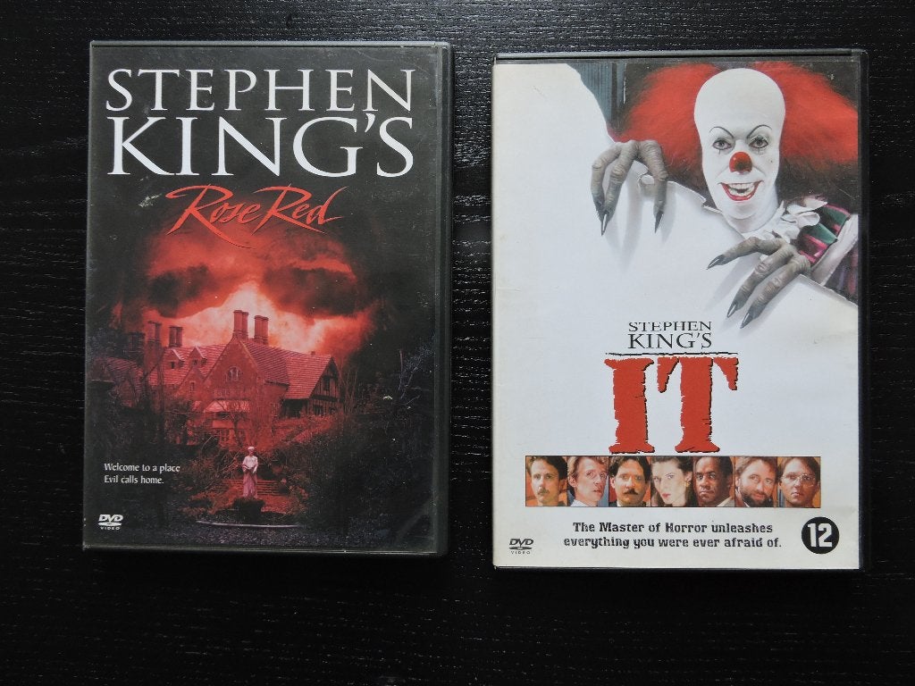 DVD's It en Rose Red van Stephen King, Vanaf 16 jaar, Ophalen of Verzenden, Zo goed als nieuw, Horror