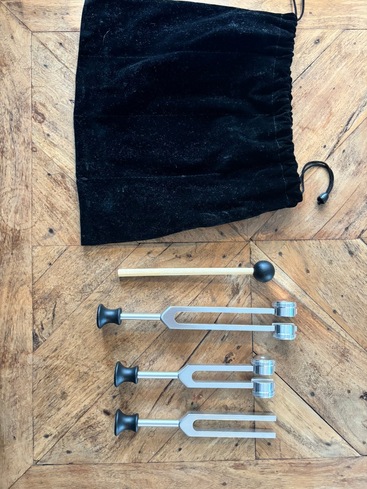 Stemvorken set, Verzenden, Nieuw