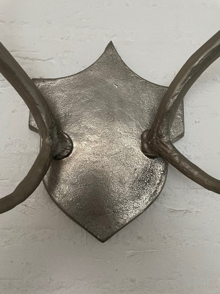 Zilveren Herten gewei, Huis en Inrichting, Ophalen, Metaal, Zilver, Decoratieobject