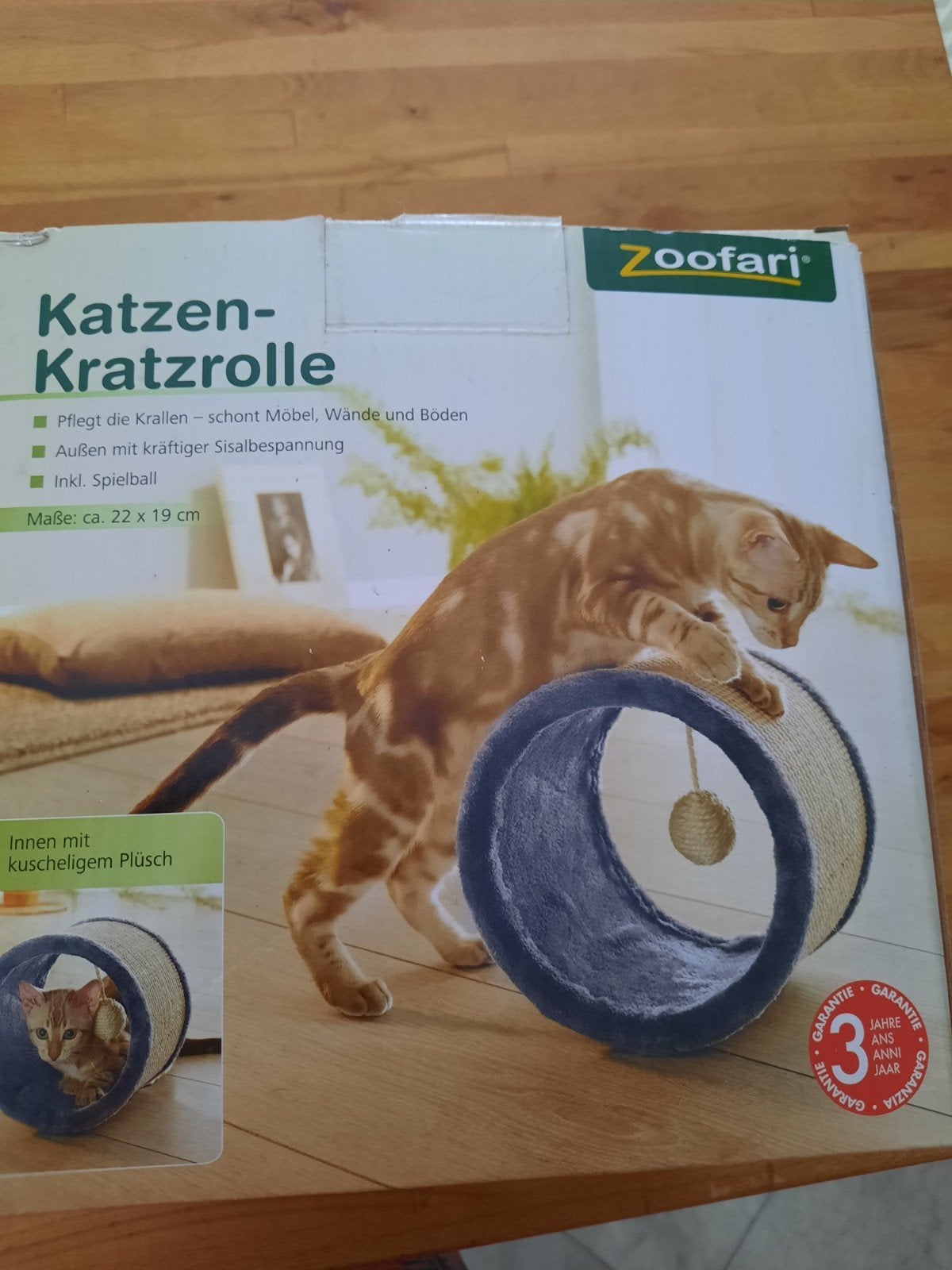 Kattenkrabrol nieuw in doos, Ophalen of Verzenden, Nieuw, Krabpaal