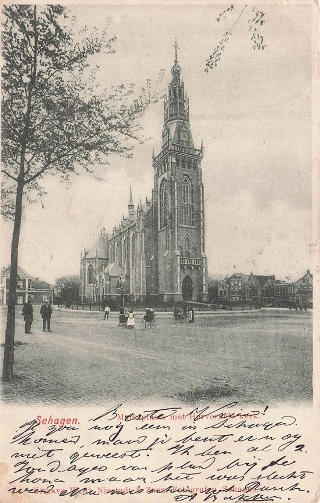 703-138-027 Schagen, Verzenden, Voor 1920, Noord-Holland