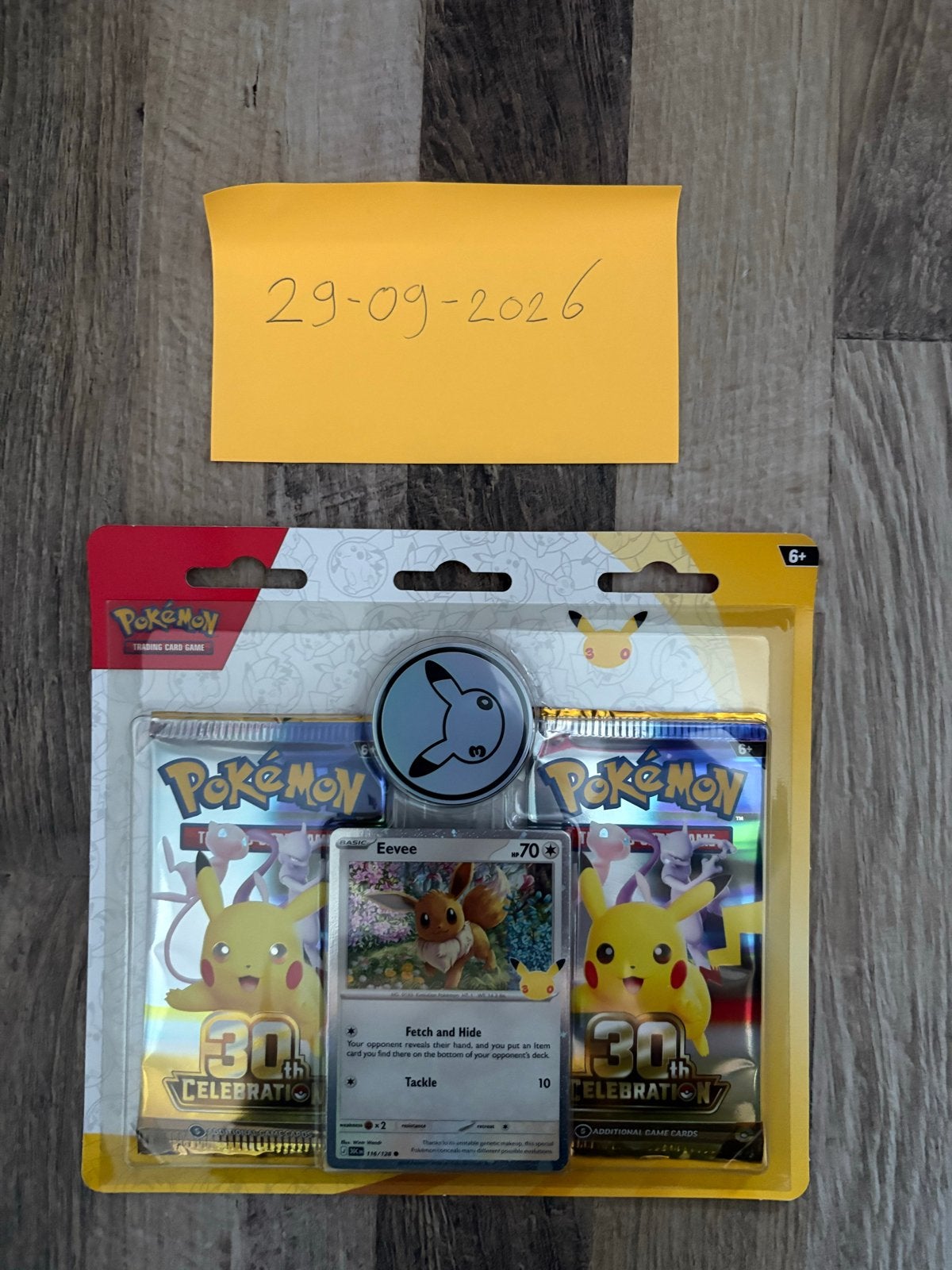 30th Celebrations Eevee Blister 2-Pack, Verzenden, Nieuw, Meerdere kaarten, Foil
