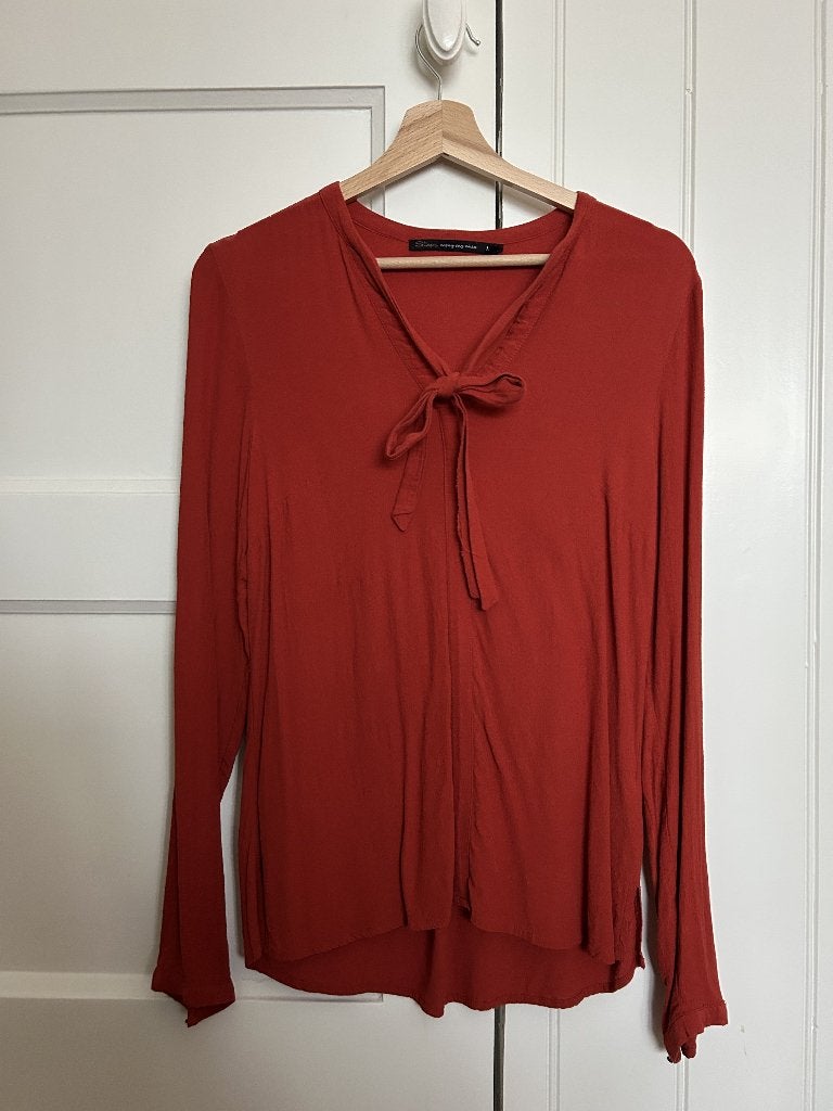 Blouse Steps - mt M, Ophalen of Verzenden, Zo goed als nieuw, Maat 38/40 (M), Oranje