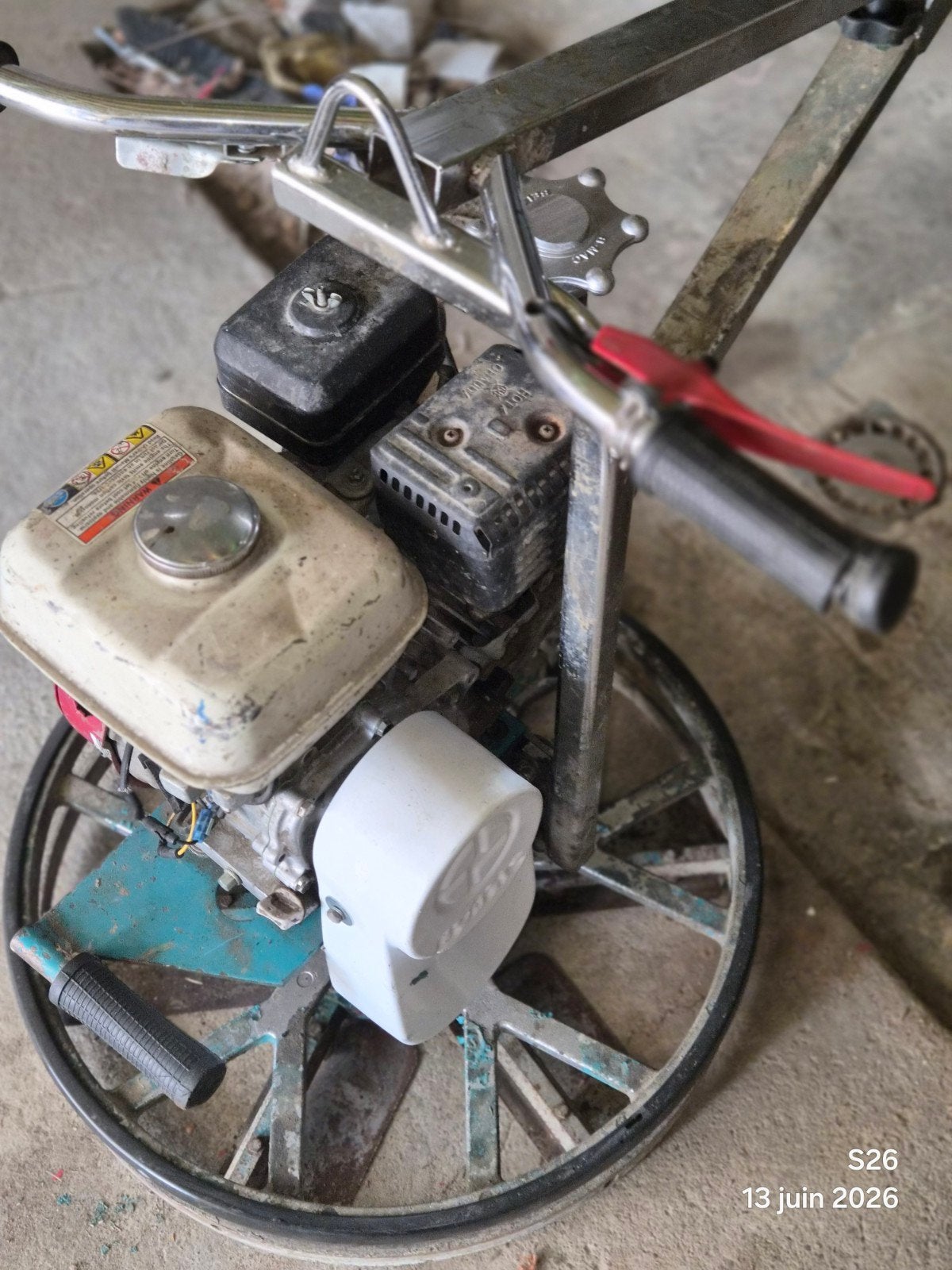 vlindermachine 60 (Honda motor), Doe-het-zelf en Verbouw, Ophalen