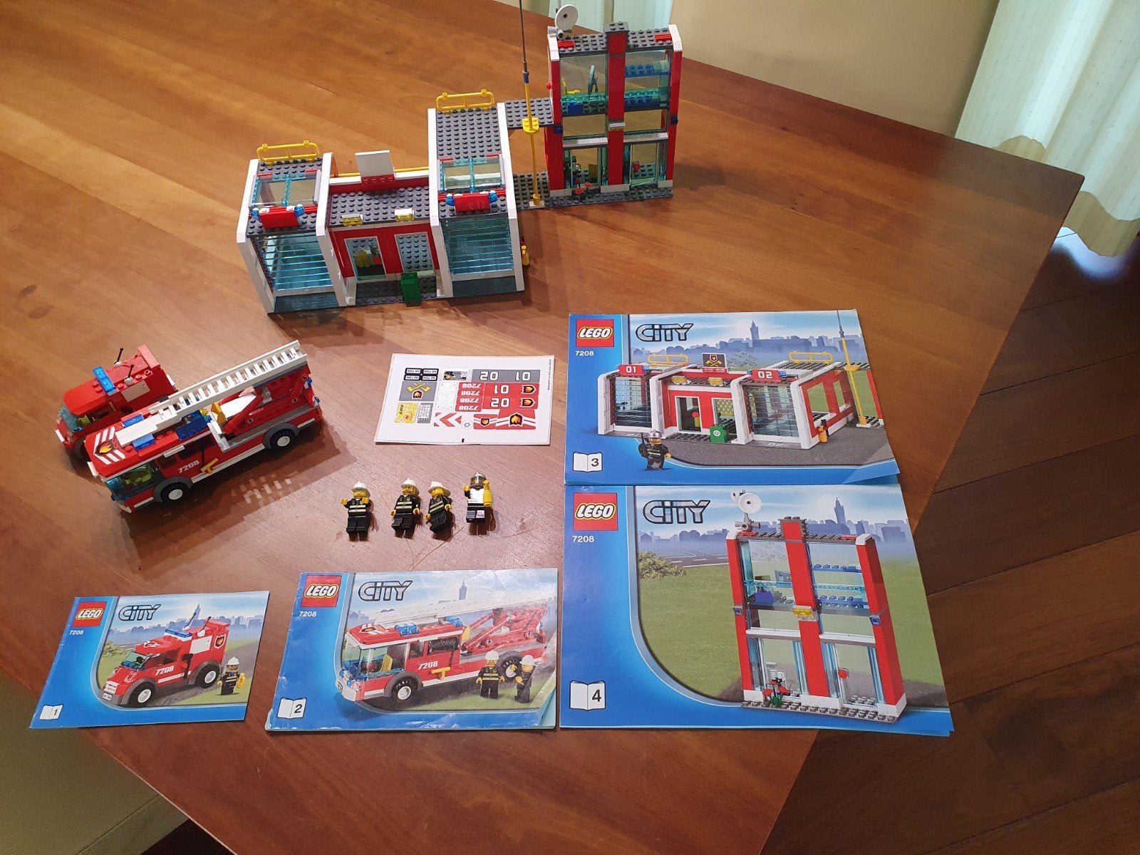 LEGO City Brandweerkazerne 7208 compleet, Ophalen of Verzenden, Nieuw