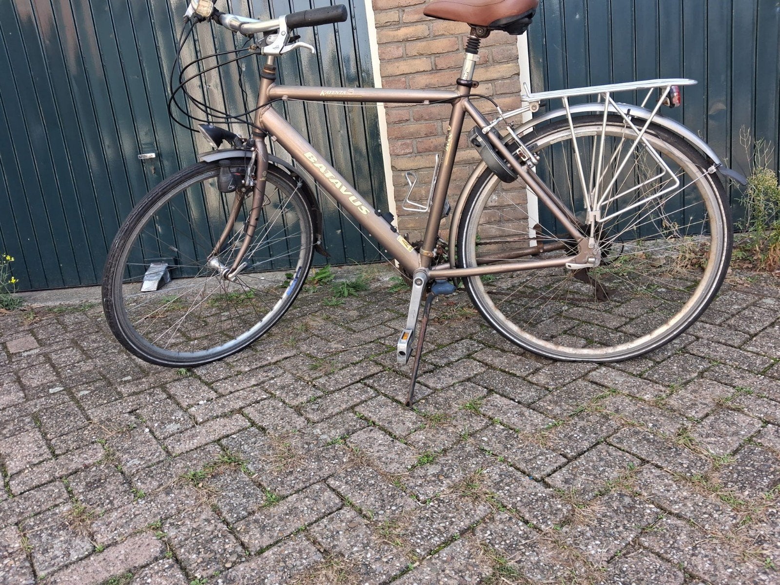 Batavus herenfiets opknapper, Gebruikt, Velgrem, Versnellingen, Batavus