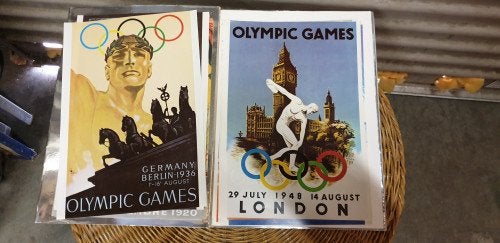boek history van de olympische spelen, Ophalen of Verzenden