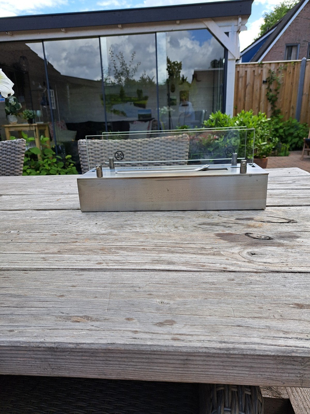 Ruby Fires  Bio-Ethanol brander 409x80x137mm, Ophalen of Verzenden, Zo goed als nieuw, Vrijstaande haard, Overige soorten