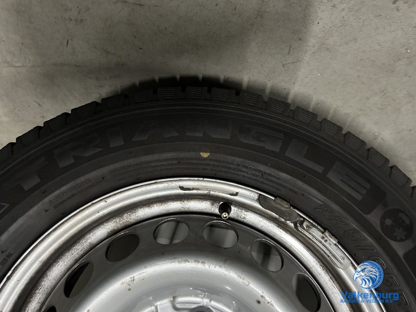 7-8mm! Originele Mercedes Sprinter B907 B910 16 inch stalen, -, Banden en Velgen, Ophalen of Verzenden, All Season