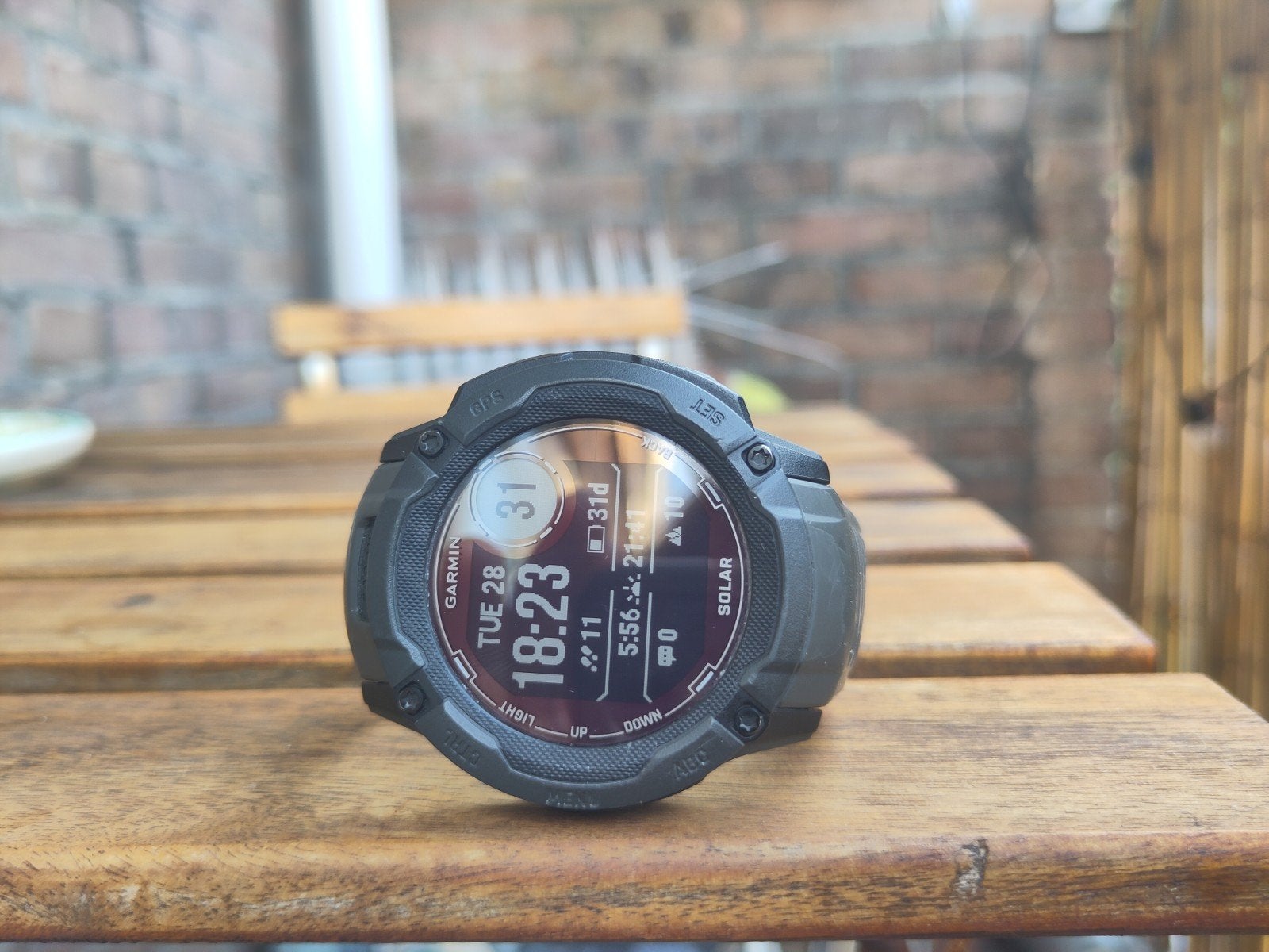 Garmin Instinct 2X - Batterijprobleem, verder perfect, Gebruikt, Garmin, Ophalen of Verzenden, Waterdicht