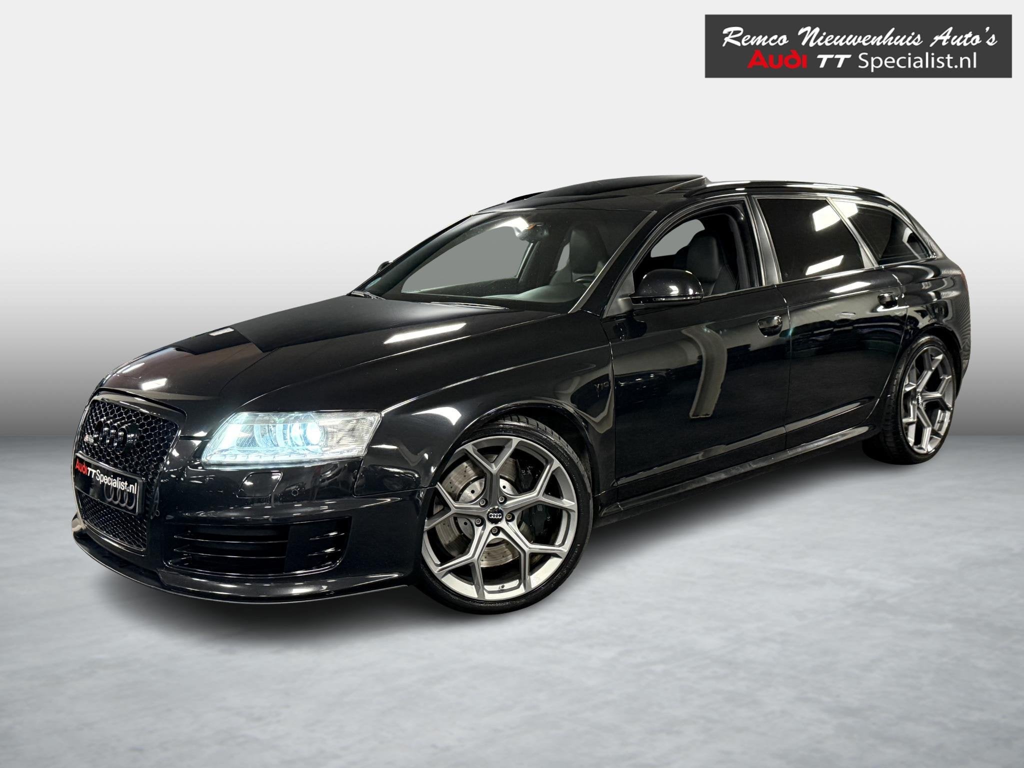 Audi A6 Avant 5.0 TFSI RS 6 Youngtimer Btw Auto, Auto's, Audi, Automaat, 579 pk, Gebruikt, Zwart