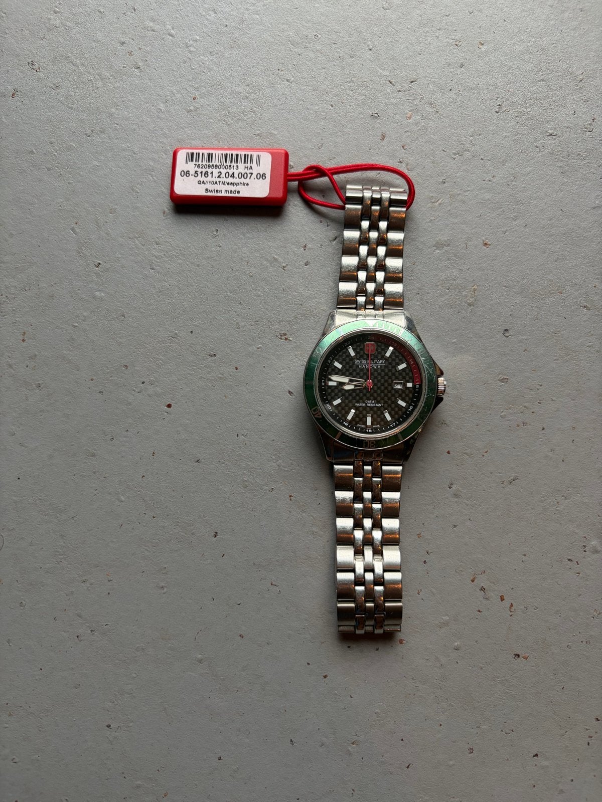 Swiss Military Hanowa Flagship Racer Horloge 06-5161.2.04.00, Overige merken, Staal, Staal, Polshorloge