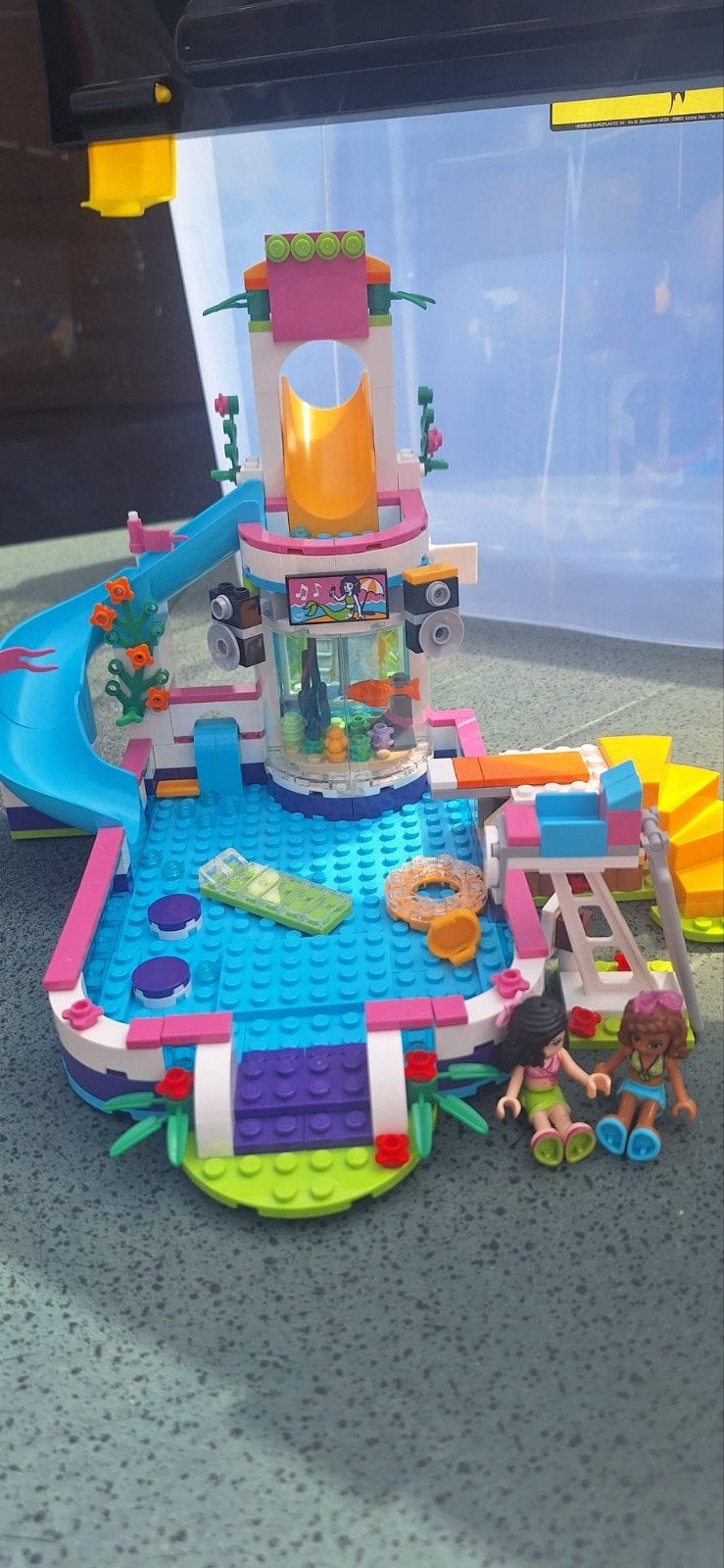 Lego zwembad, Ophalen of Verzenden, Gebruikt, 6 jaar of ouder