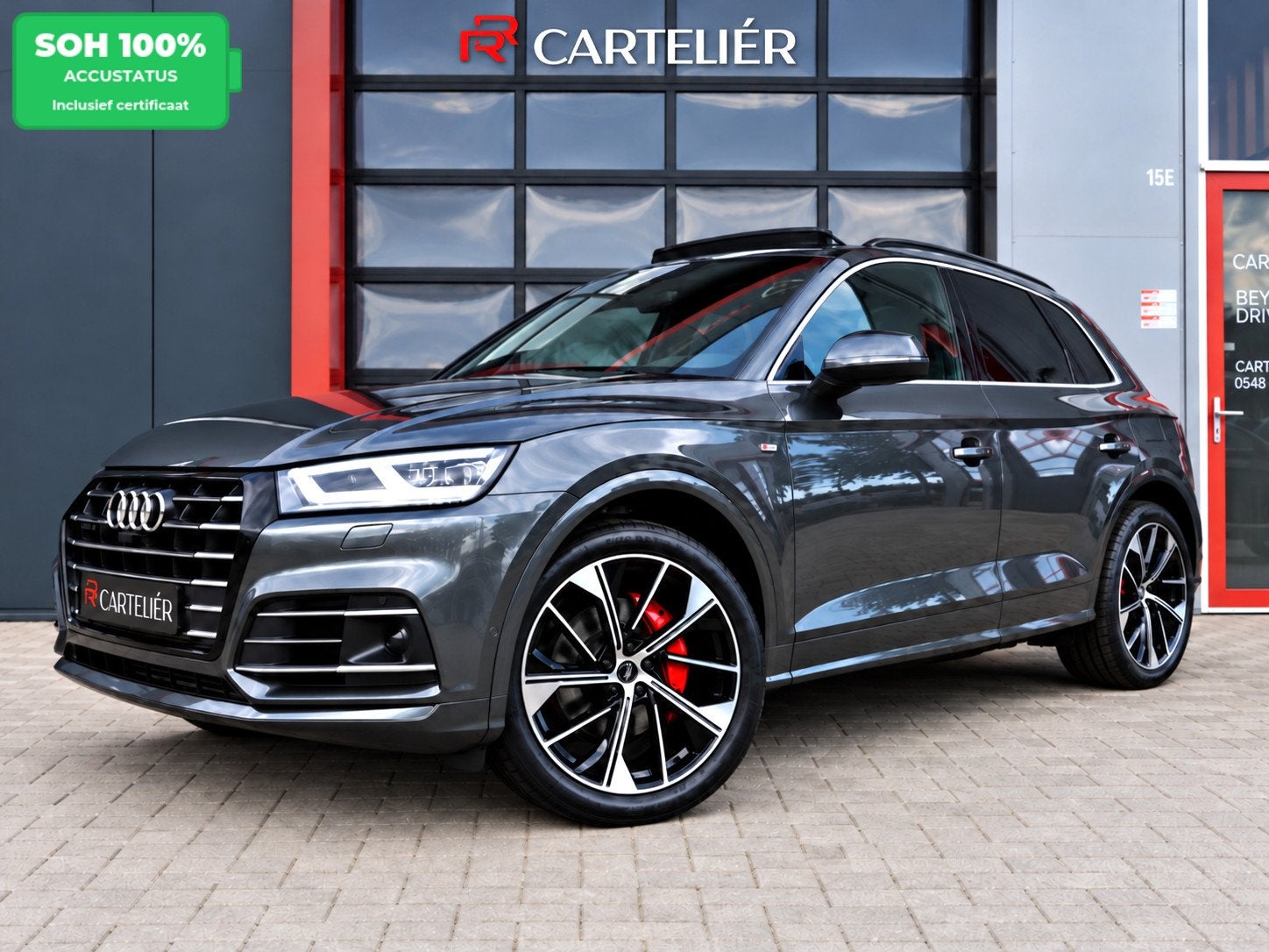 Audi Q5 55 TFSI e Quattro Competition | Luchtvering | Pano |, Automaat, Dealer onderhouden, 2005 kg, 4 cilinders