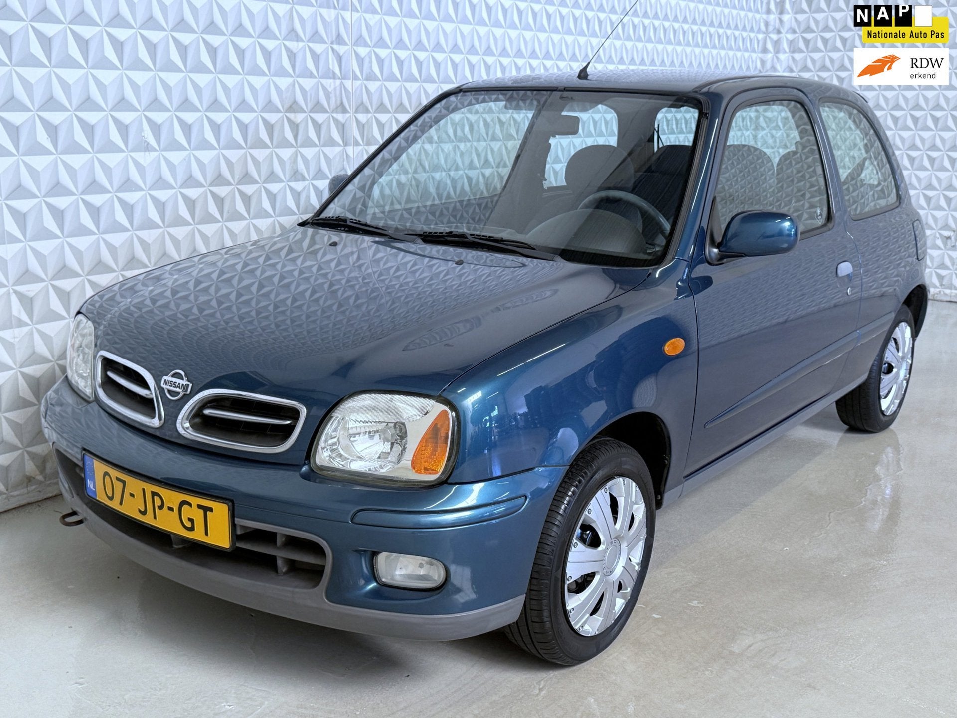 Nissan Micra 1.4 met stuurbekrachtiging + NIEUWE APK! 97.000, Auto's, Voorwielaandrijving, Gebruikt, 750 kg, 4 cilinders
