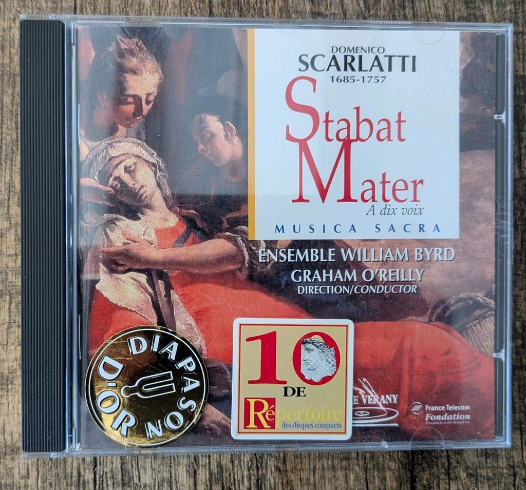 Domenico Scarlatti - Stabat Mater - Ensemble William Byrd, Ophalen of Verzenden, Barok, Gebruikt, Vocaal