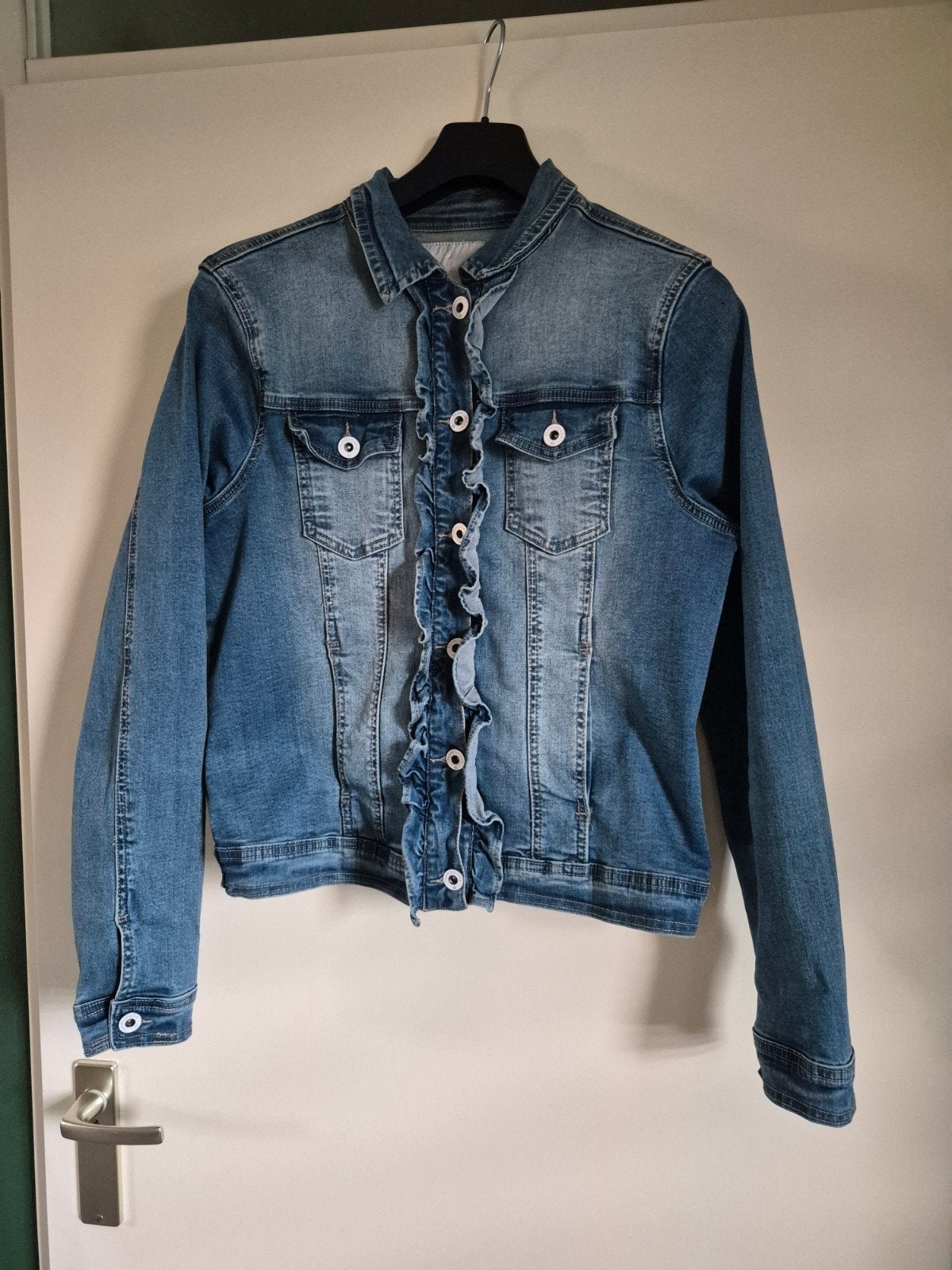 spijkerjas tramontana, Blauw, Tramontana, Maat 42/44 (L), Ophalen of Verzenden
