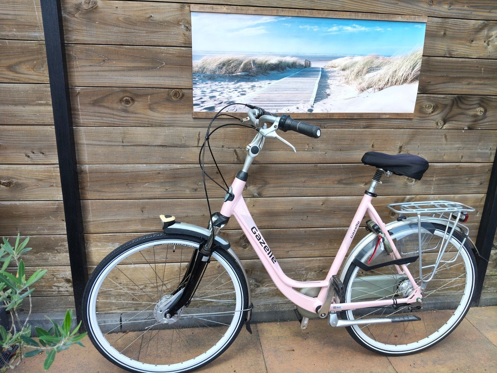 Gazelle damesfiets roze te koop 140.00 euro, Ophalen, Gazelle