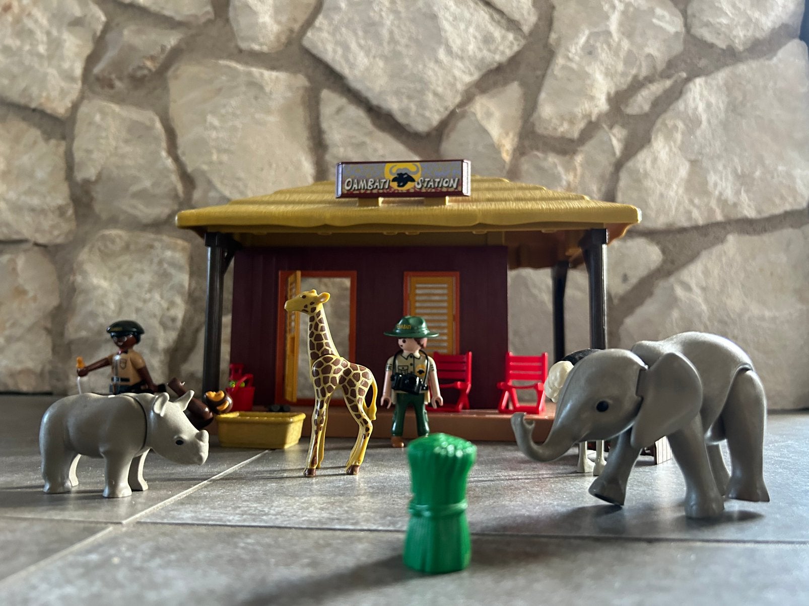 Playmobil safari hut 5907, Ophalen of Verzenden, Zo goed als nieuw