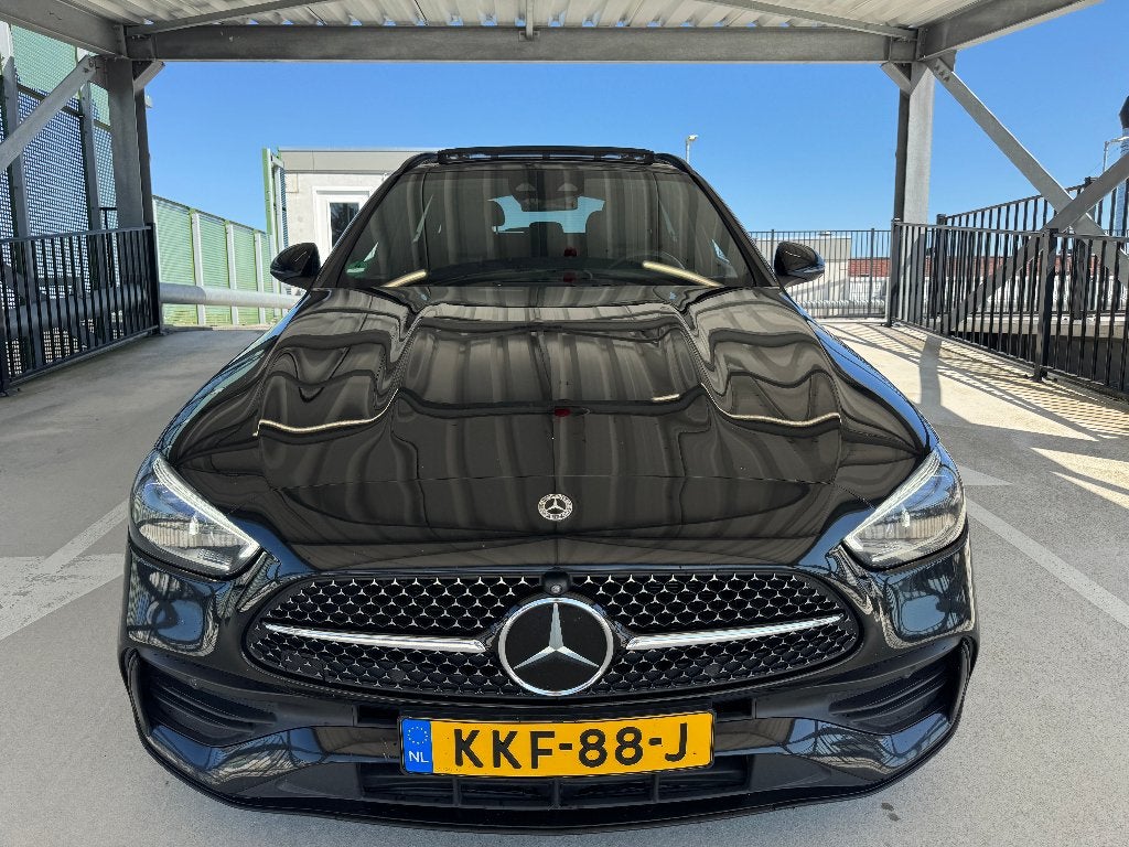 Mercedes C-Klasse C300T Hybrid | AMG | Full Options!, Automaat, Achterwielaandrijving, 1800 kg, 4 cilinders