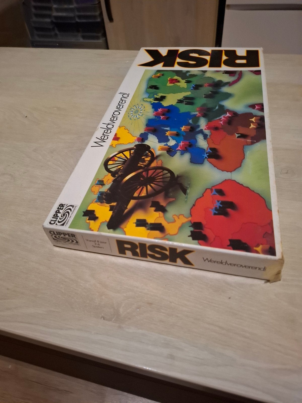 Risk Wereldveroverend bordspel van Clipper, Gebruikt, Clipper, Clipper Games, Ophalen of Verzenden