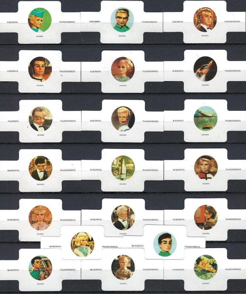 Thunderbirds ( 1 ), Ophalen of Verzenden, Nieuw, Sigarenbandjes