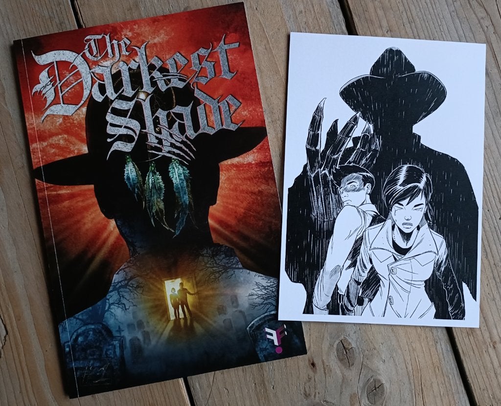 The Darkest Shade #1 + art print, Eén comic, Amerika, R.J. Redl, Ophalen of Verzenden
