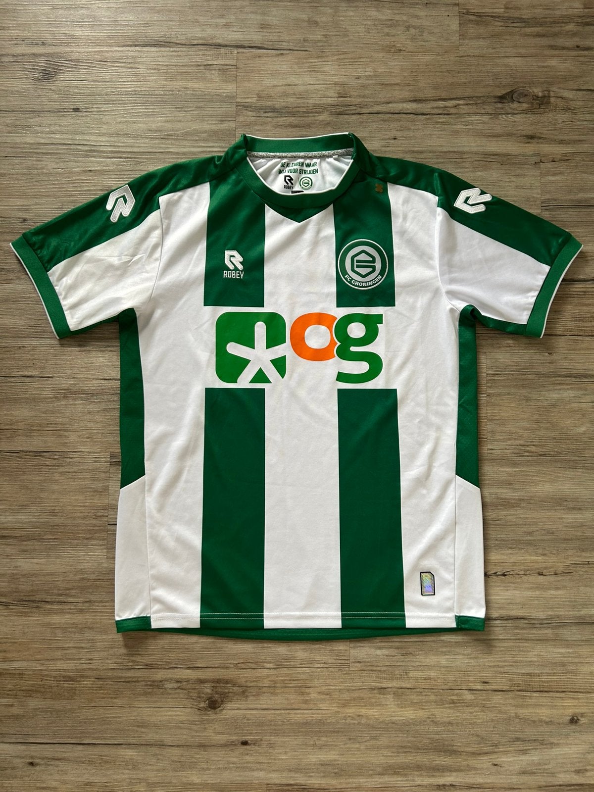 Origineel FC Groningen Thuisshirt 22/23 - Maat L, Maat L, Ophalen of Verzenden, Zo goed als nieuw, Shirt