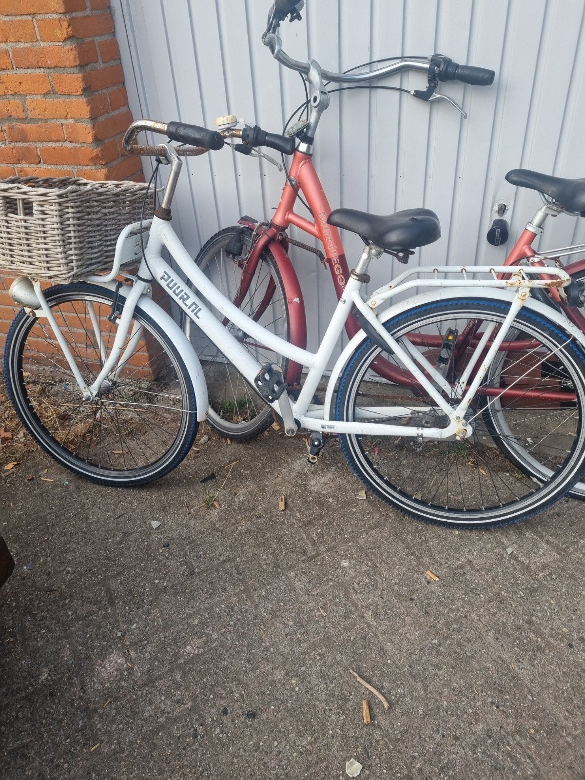Witte dames fiets - Nette staat, Fietsen en Brommers, Fietsen | Dames | Damesfietsen, Velgrem, 50 tot 53 cm, Ophalen, Overige merken
