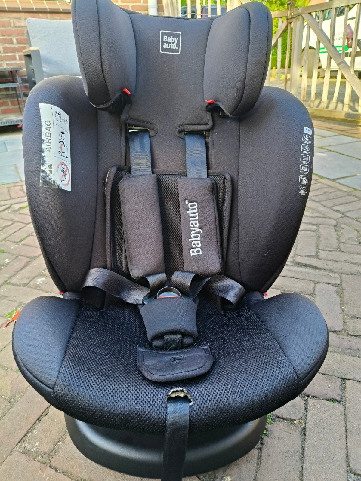 Babyauto autostoel 0/36 kg, Kinderen en Baby's, Autostoeltjes, Gebruikt, 0 t/m 18 kg, Isofix, Ophalen