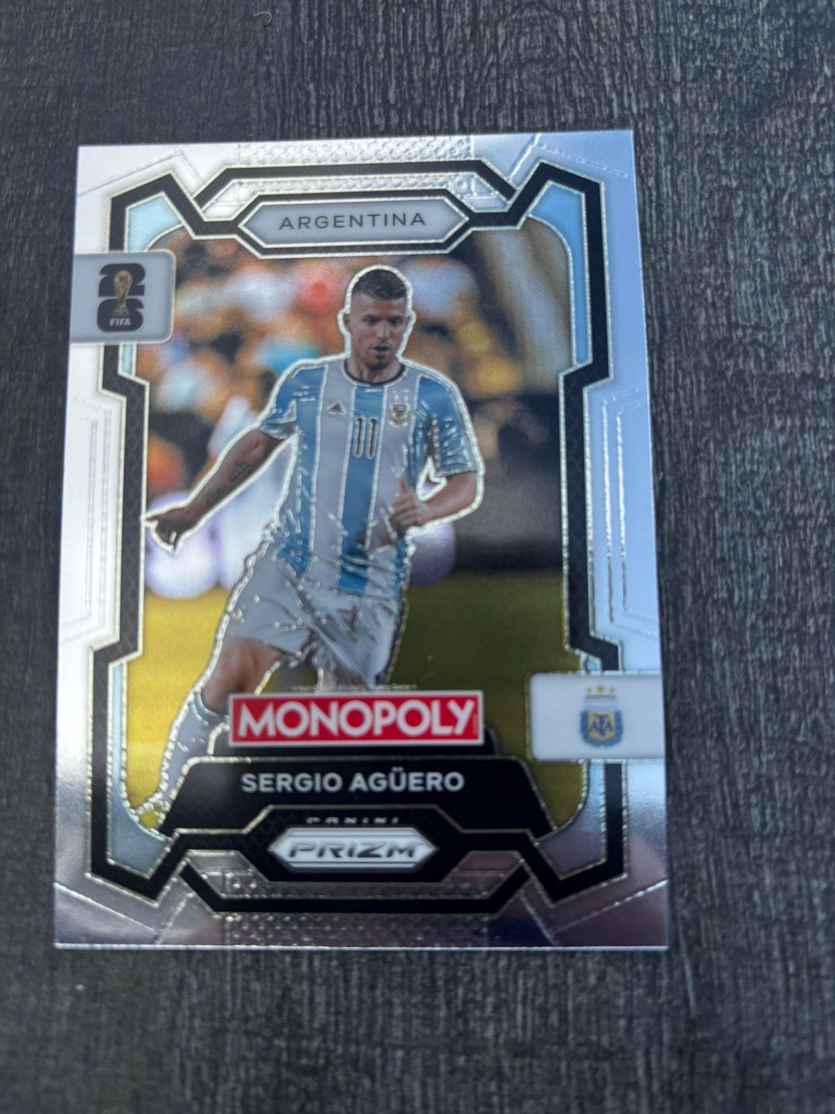Panini Monopoly Prizm 2026 - Sergio Aguero #6, Verzenden, Nieuw, Buitenlandse clubs, Poster, Plaatje of Sticker