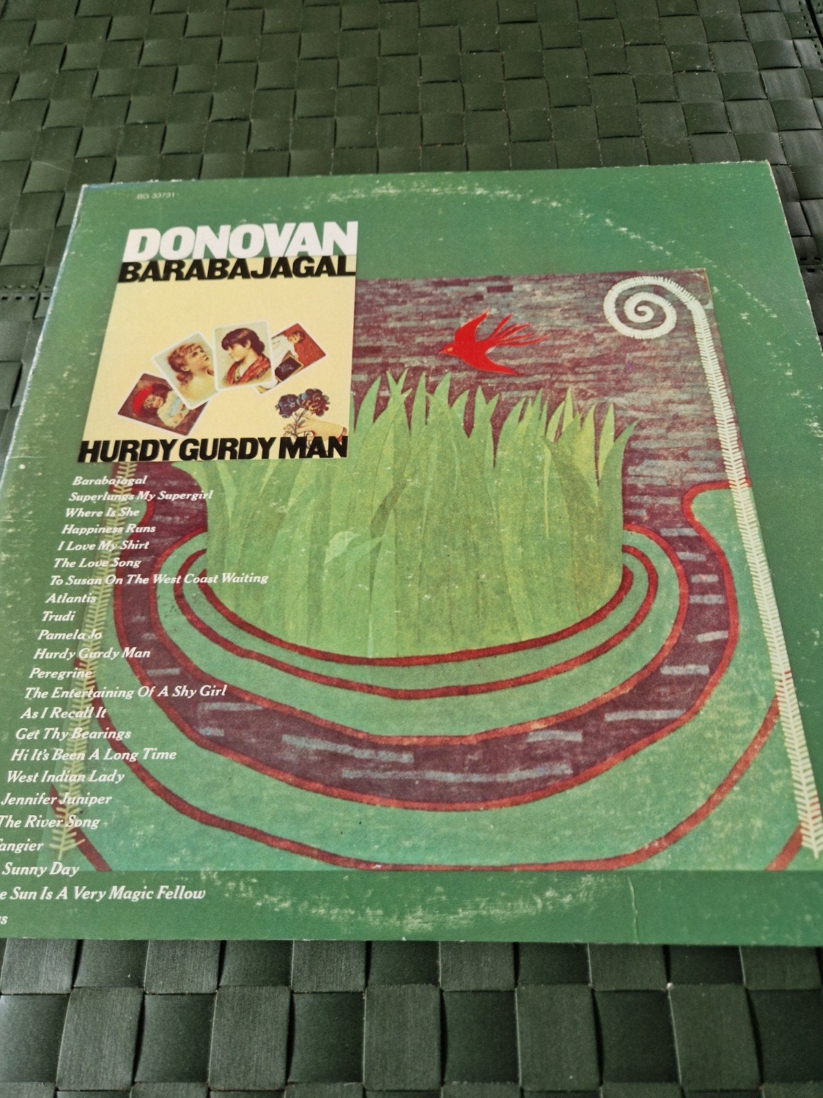 Donovan - Barabajagal (Hurdy Gurdy Man) LP Vinyl, Ophalen of Verzenden, 1960 - 1969, Gebruikt, 12 inch