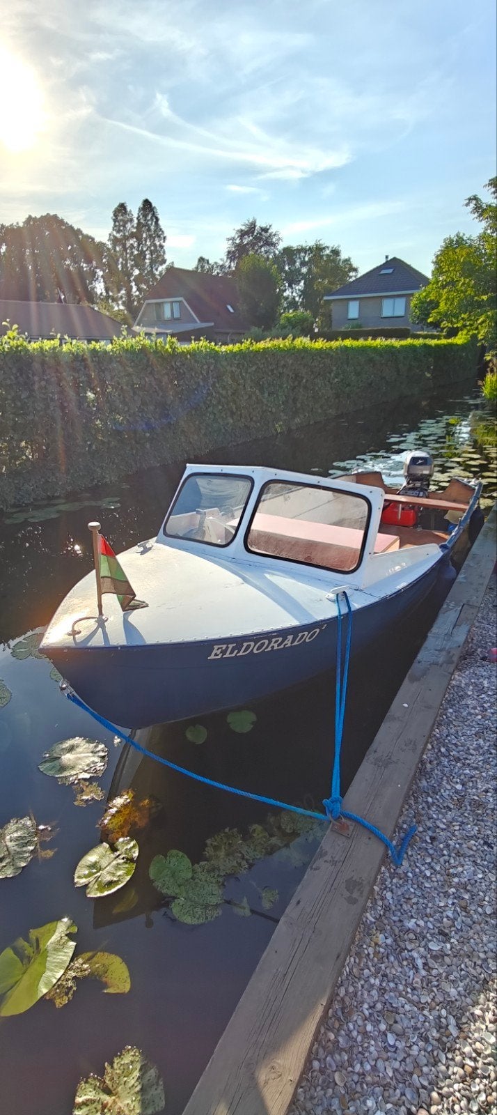 Klassieke Verhoef V500 Aluminium Tourboot met Tohatsu 15pk, Watersport en Boten, Motorboten en Motorjachten, 15 pk, Buitenboordmotor