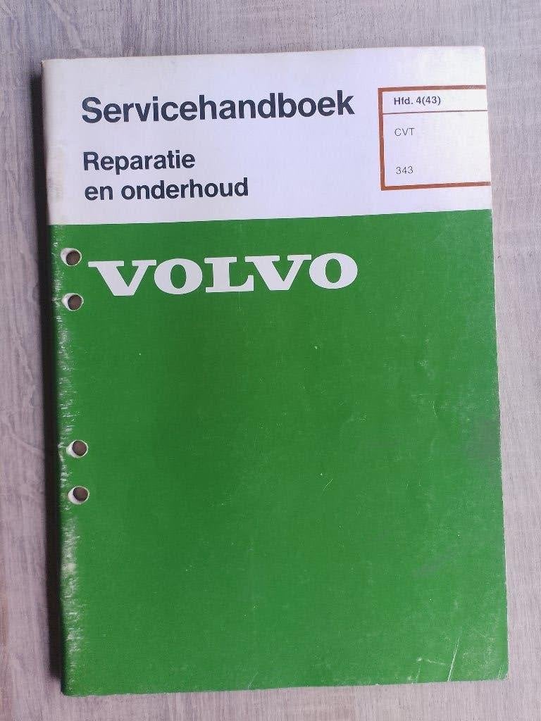 Volvo 343 dealer werkplaatsboek CVT Automaatbak, Ophalen of Verzenden, Gelezen, Volvo