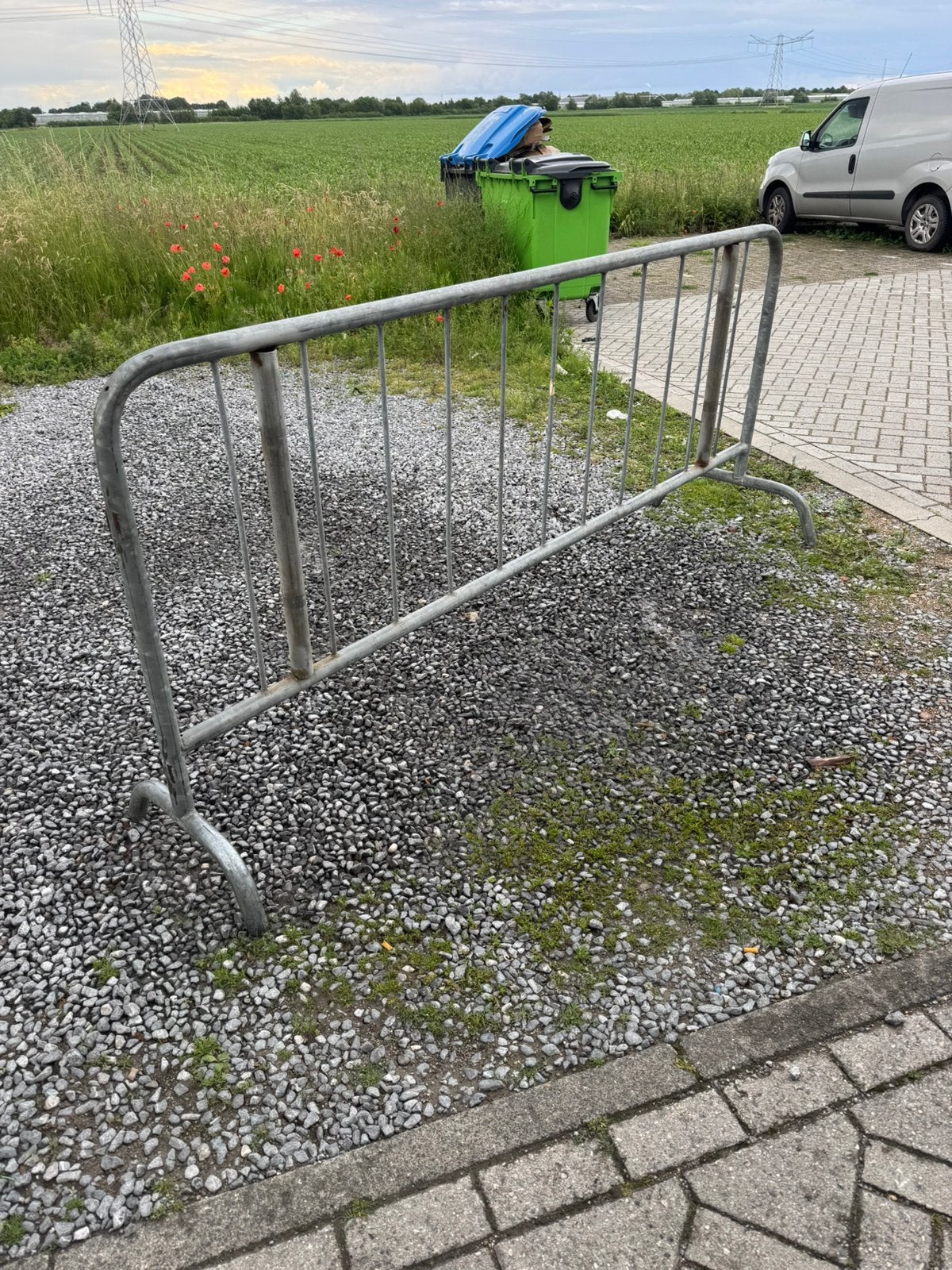 Zwaar Dranghek 220 cm - Perfect voor Reclame/Festivals, Ophalen, Gebruikt