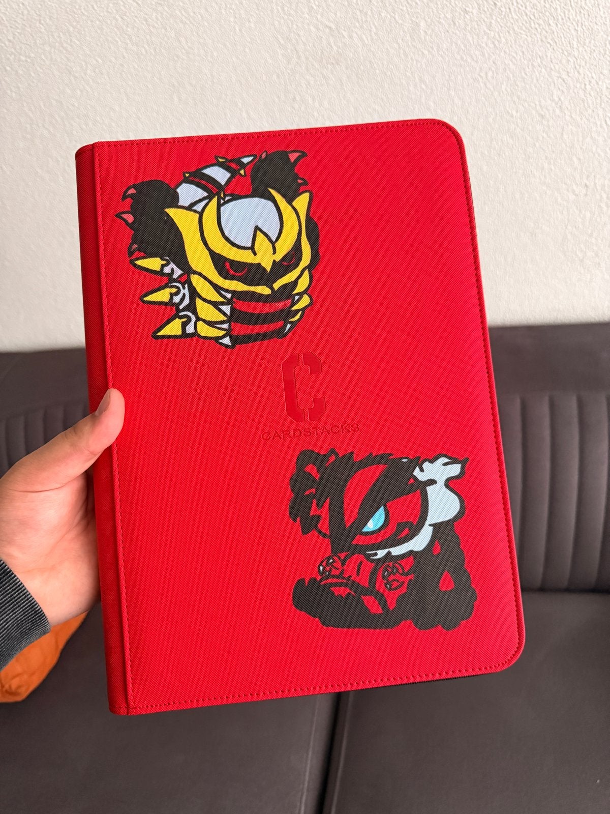 Custom Pokémon Binder - Uniek Handgeschilderd Design, Ophalen of Verzenden, Zo goed als nieuw, Overige typen