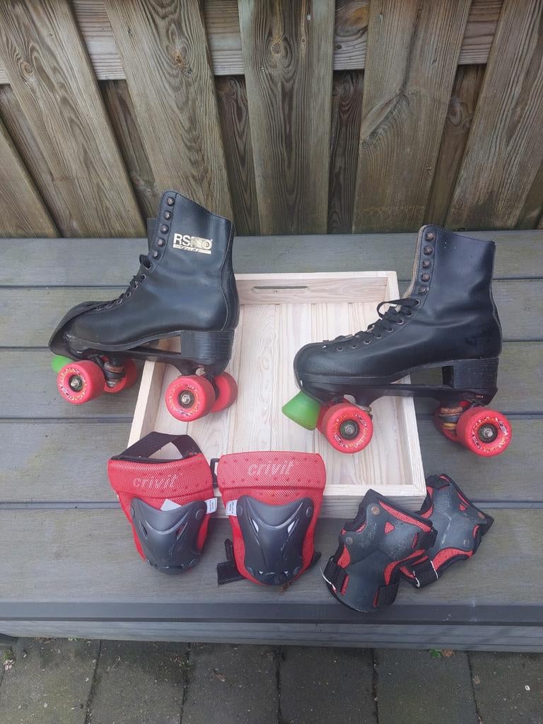 Rolschaatsen maat 40 volledig leer merk RSI, Sport en Fitness, Skeelers, Overige merken, Gebruikt, Dames, Ophalen of Verzenden