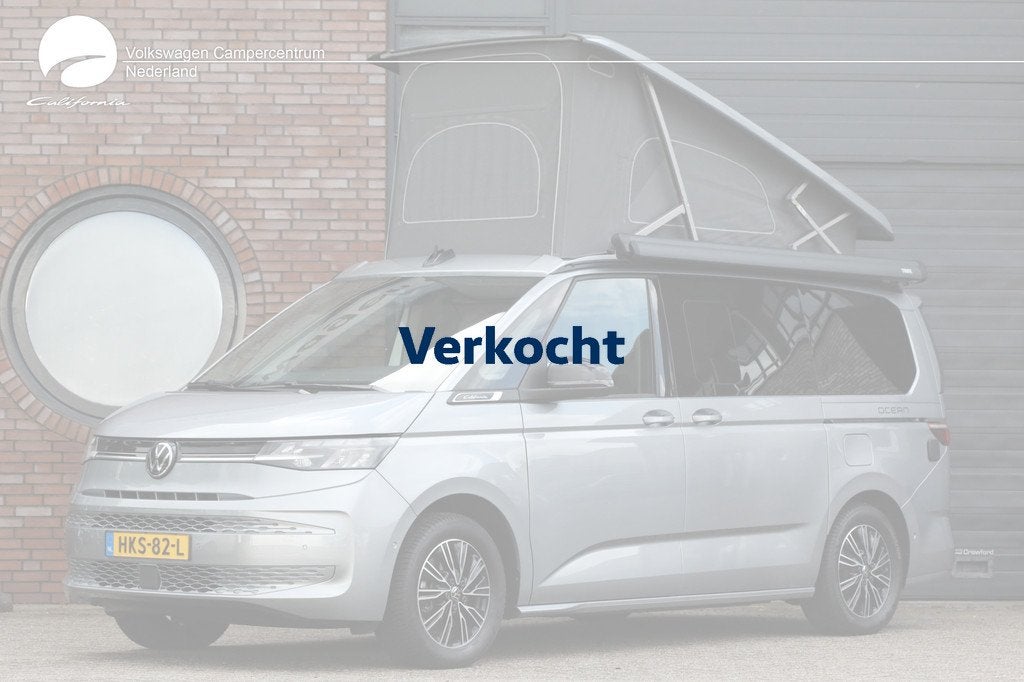 Volkswagen California Ocean 1.5 eHybrid 180 kW / 245 PK DSG, Caravans en Kamperen, Campers, Automaat, Buscamper of Camperbus, Volkswagen