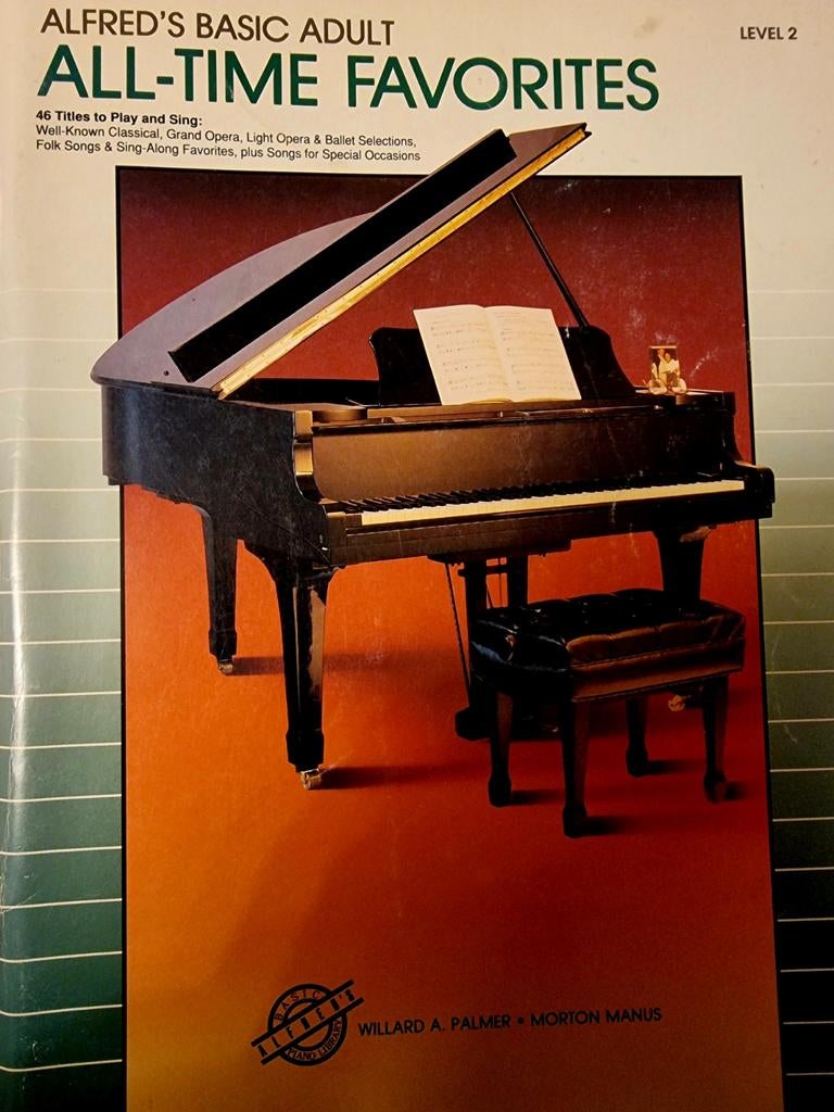 Alfred's Basic Adult All-Time Favorites Level 2, Nieuw, Ophalen of Verzenden, Thema, Piano