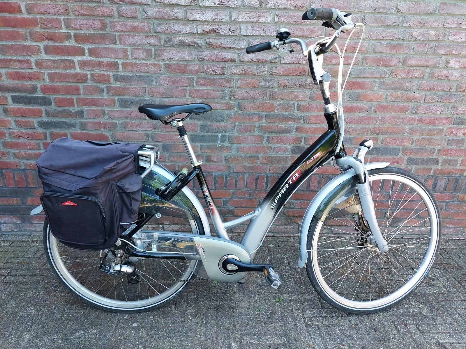 Sparta ION L elektrische fiets met fietstassen, 47 tot 51 cm, Ophalen, Gebruikt, Sparta
