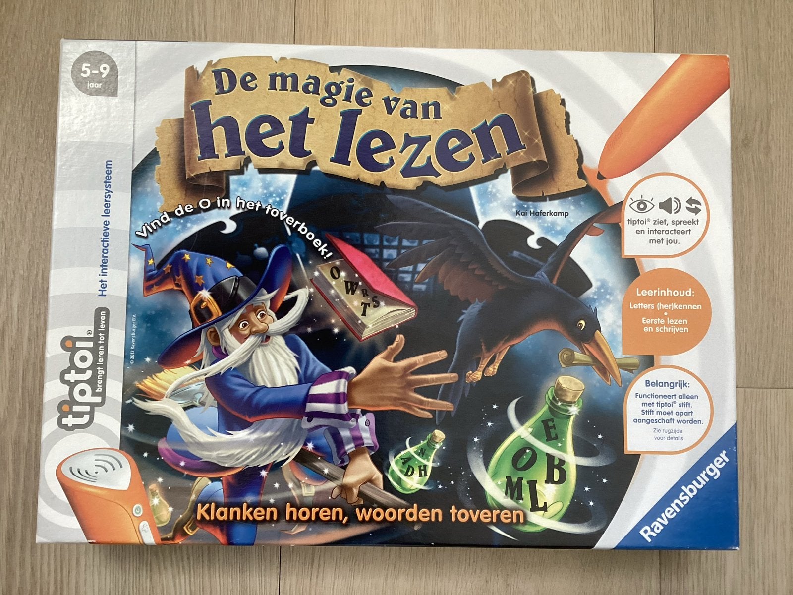 Tiptoi De Magie van het Lezen - Ravensburger, Ophalen of Verzenden, Zo goed als nieuw, Taal en Lezen