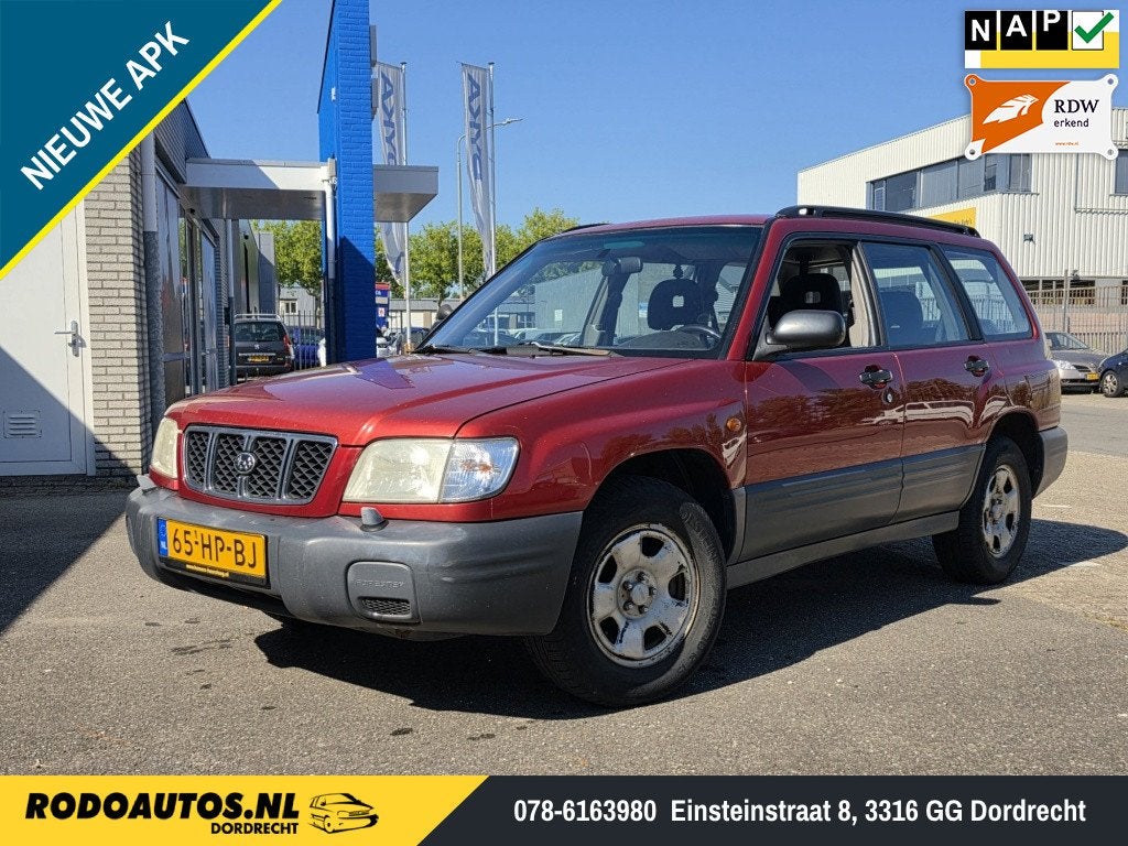 Subaru Forester 2.0 AWD 4x4 Nieuwe APK ✅ (bj 2001), 1994 cc, 125 pk, Gebruikt, 4 cilinders