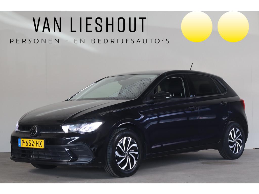 Volkswagen Polo 1.0 TSI Life NL-Auto! Adap. cruise I Apple C, Auto's, Stof, Gebruikt, Euro 6, 580 kg