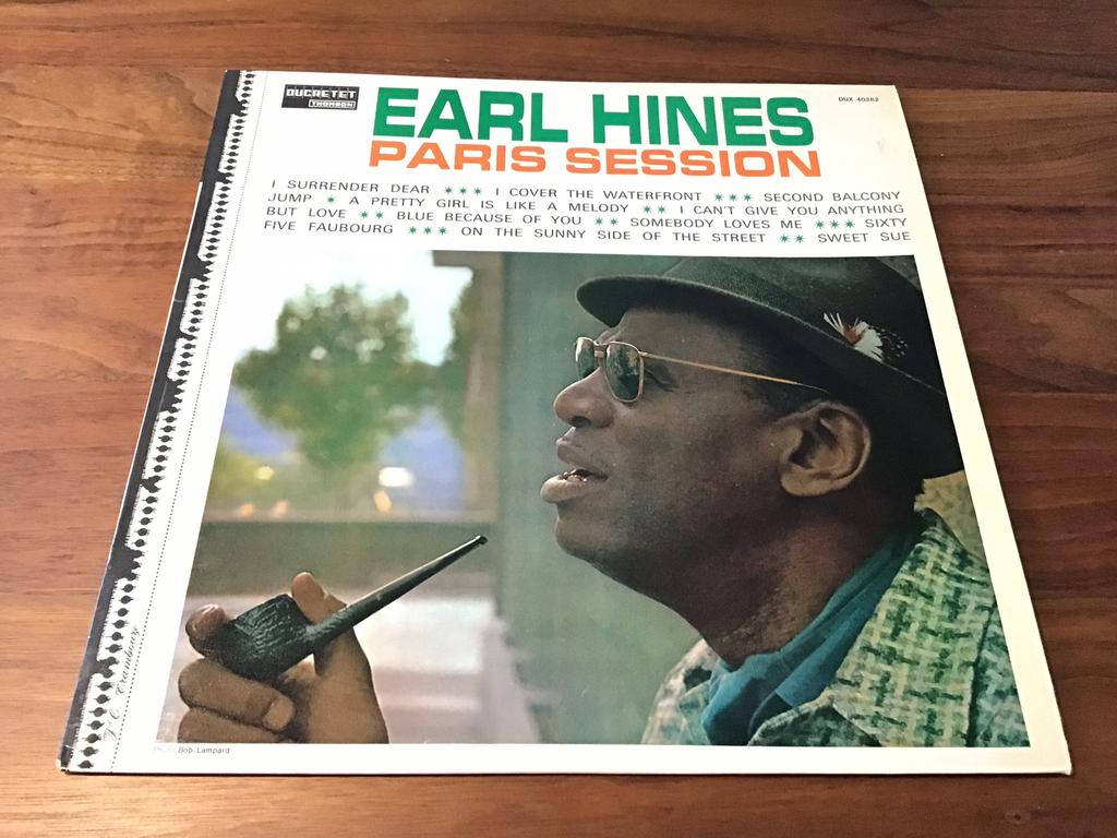 LP, EARL HINES, PARIS SESSION, DUX-40262, 5-12, Gebruikt, 1980 tot heden, Ophalen of Verzenden, 12 inch